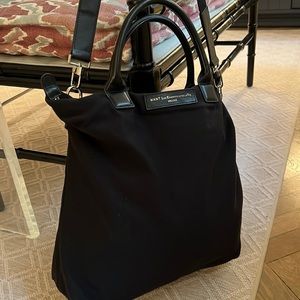 WANT LES ESSENTIELS O’Hare Tote- Black Cotton